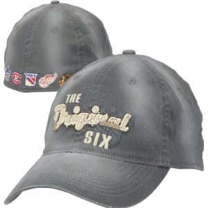  NHL Vintage Original Six Slouch Flex Hat Sports 