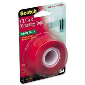  Scotch® Clear Mounting Tape TAPE,MOUNTING,2LBS,CR 00011 