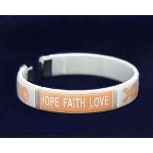   Fabric Bangle Bracelet   Hope, Faith, Love (Child Size 25 Bracelets