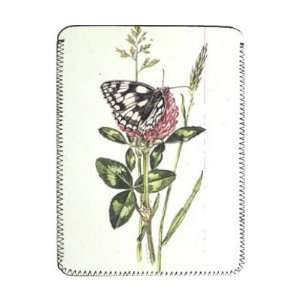  Marbled White Butterfly on Clover (w/c) by   iPad Cover 