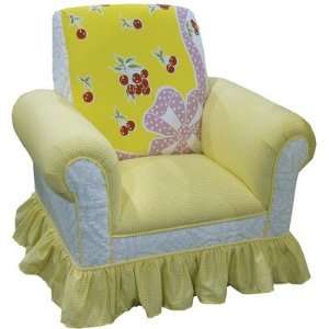  Song 101020130 Child Club Chair in Vintage Cherry: Furniture & Decor