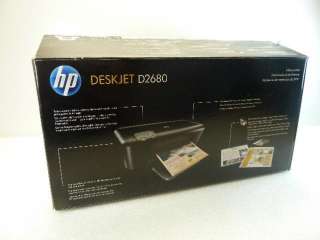 HP DeskJet D2680 Standard Inkjet Printer (color printer) 0884962223666 