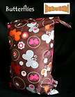 Big PUL Reusable Cloth Diapers/Swim Wet Bags BUTTERFLY PRINT (18X12 
