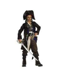 Captain Jack Sparrow Prestige Premium   Child Costume   Large (10 12)