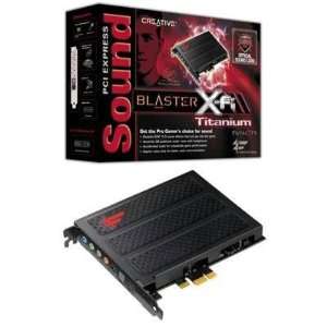  New Creative Labs X Fi PCI Express Sound Blaster Titanium 