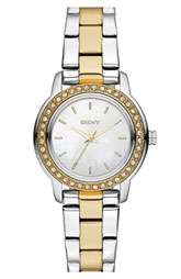 DKNY Glitz Small Round Dial Bracelet Watch $135.00