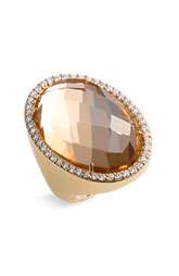 Roberto Coin Rock Crystal & Diamond Statement Ring $8,780.00