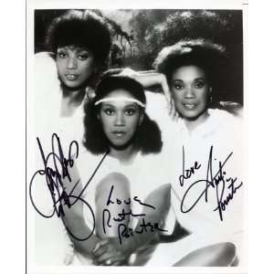  Pointer Sisters Anita, June, and Ruth Pointer Autographed 
