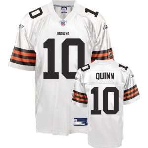 Brady Quinn Cleveland Browns White NFL Youth Replica Jersey