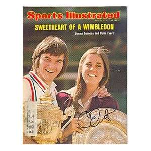 Chris Evert Autographed / Sports Illustrated July 15, 1974