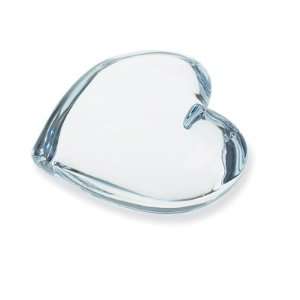  Reed & Barton Crystal 6401/1002 HEART PAPERWEIGHT