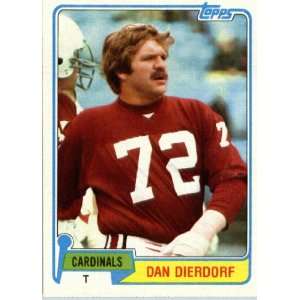 1981 Topps # 519 Dan Dierdorf St. Louis Card   In Protective Screwdown 