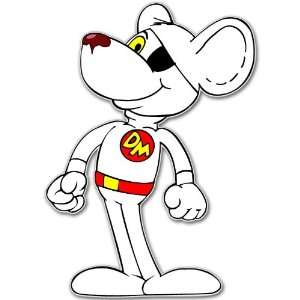 Danger Mouse British TV series sticker decal 3 x 5