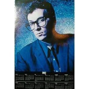 Elvis Costello Almost Blue 1982 Calendar poster