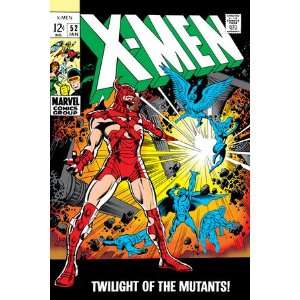  X Men #52 Cover Erik The Red and X Men by Werner Roth 
