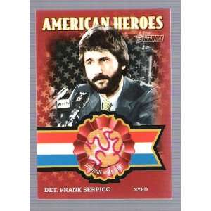    American Heroes   Frank Serpico   Authentic Worn Shirt Relic Card