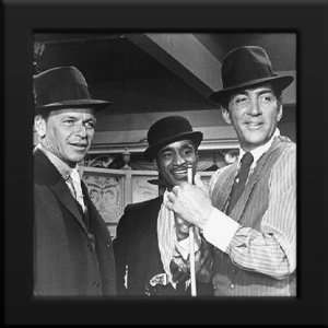  Frank Sinatra, Sammy Davis Jr., & Dean Martin Framed 12x12 