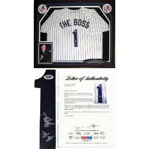 George Steinbrenner Signed Jersey   with To Jim Inscription