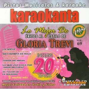 Karaokanta KAR 8069   Gloria Trevi 1 / Lo Mejor de   Spanish CDG