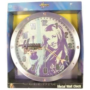  Hannah Montana Metal Wall Clock