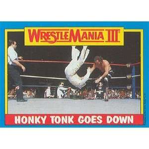   Jake The Snake Roberts vs. The Honky Tonk Man (WrestleMania III
