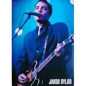 Jakob Dylan Singing Music Poster