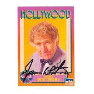  James Whitmore autographed Hollywood Walk of Fame trading 