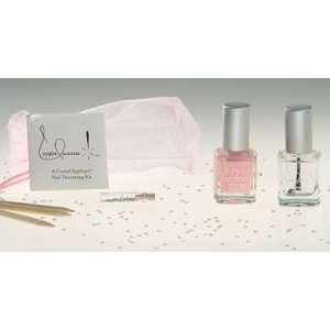 Crystalicious A Crystal Appliqué Nail Kit   Delicate Pink Frost
