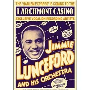  (17x24) Jimmie Lunceford (Concert Flyer) Music Poster 