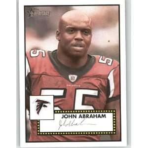  2006 Topps Heritage #16 John Abraham   Atlanta Falcons 
