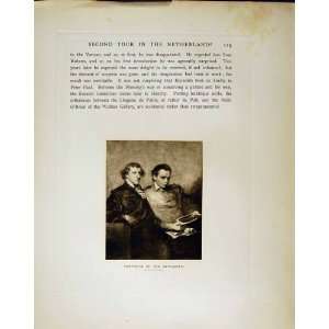  1900 Sir Joshua Reynolds Portraits Two Gentlemen
