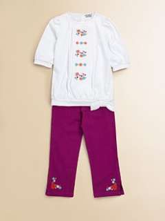 Hartstrings   Toddlers & Little Girls Embroidered Top