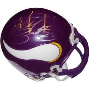  Michael Bennett Minnesota Vikings Autographed Riddell Mini 