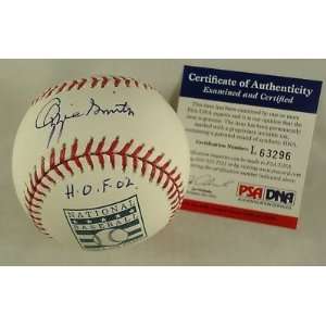 Ozzie Smith Signed Ball   HOF * * PSA DNA   Autographed Baseballs