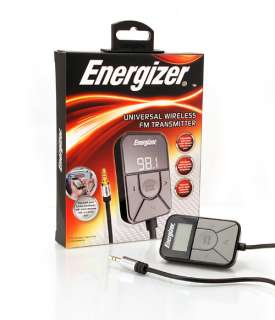 New Energizer AutoScan Wireless FM Transmitter for all iPod & iPhone 