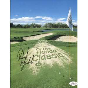 Phil Mickelson Autographed / Signed Honda Classic Program (James 