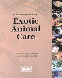 Techinicians Guide to Exotic Animal Care Textbook Paperback Thomas 