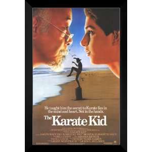   Karate Kid FRAMED 27x40 Movie Poster Ralph Macchio