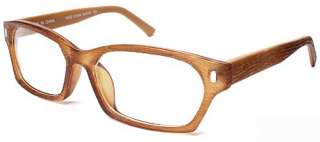 Retro 80s Vintage rough wood style eyeglass Frames Wear (not wood)