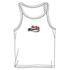  #21 Ricky Rudd White/Gray Strappy Tank S: Sports 