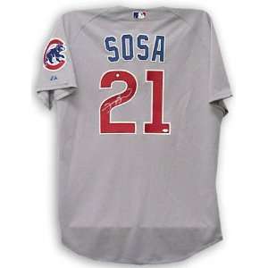 Sammy Sosa Chicago Cubs  500th Home Run  Autographed Jersey