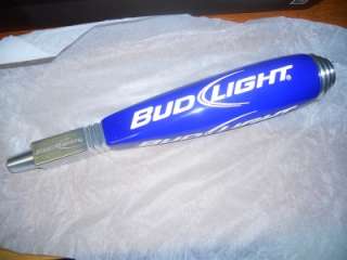Large New Bud Light Beer Blue Tap Handle Marker  