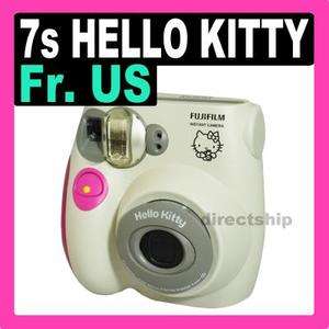 Fuji Fujifilm Instax Mini 7s Camera Hello Kitty Pink White Film 