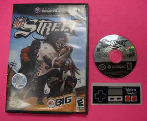 NFL Street 1 GameCube Wii No Book Game Football E+ Kids 014633147391 