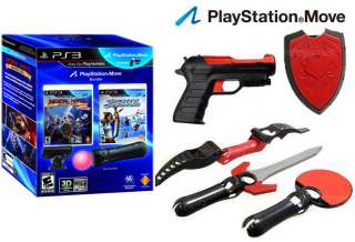 PS3 PlayStation Move Starter Bundle Includes 2x Game CD + Sports Set 