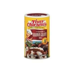 Tony Chacheres Brown Gravy Mix, 5 oz (Pack of 3)  Grocery 