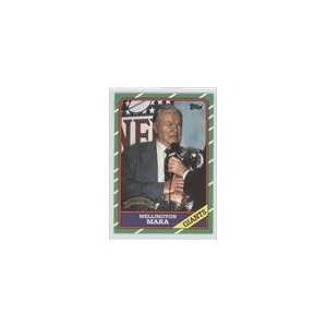   Hall of Fame Class of 1997 #3   Wellington Mara Sports Collectibles