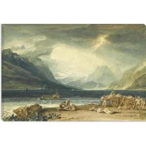  The Lake of Thun, Switzerland by William Turner Canvas 