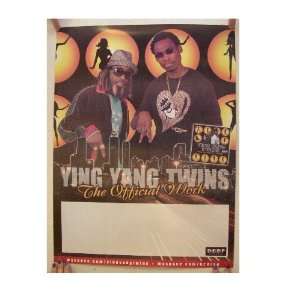  Ying Yang Twins Poster The Official Work 