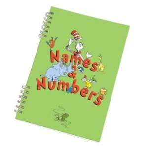  Dr. Seuss Names & Numbers Address Book